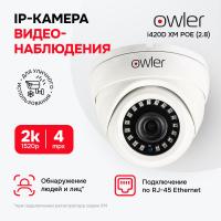 IP видеокамера Owler i420D XM POE (2.8+mic)